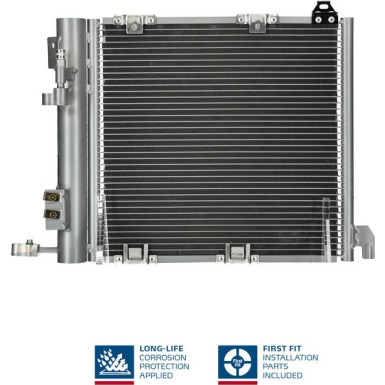 94385 Kondensator, Klimaanlage ** FIRST FIT ** 94385 Kondensator, Klimaanlage ** FIRST FIT **