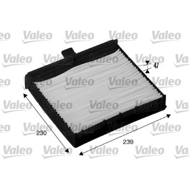 698736 Filter, Innenraumluft VALEO ESSENTIAL