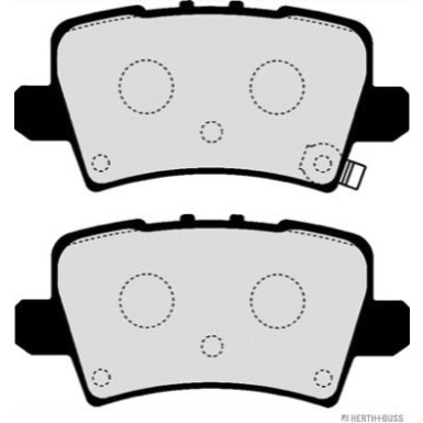 J3614019 Bremsbelagsatz, Scheibenbremse