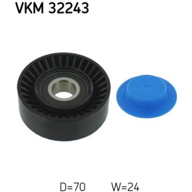 VKM 32243 Umlenk-/Führungsrolle, Keilrippenriemen
