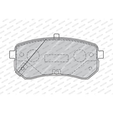 FDB1902 Bremsbelagsatz, Scheibenbremse PREMIER ECO FRICTION