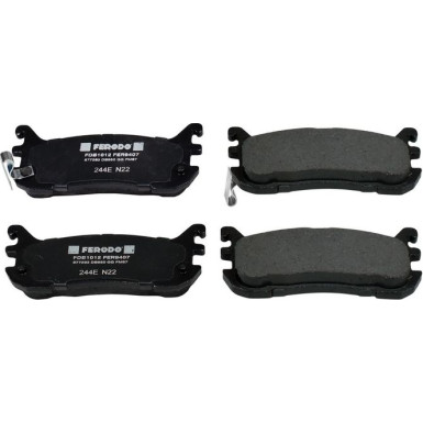 FDB1012 Bremsbelagsatz, Scheibenbremse PREMIER ECO FRICTION