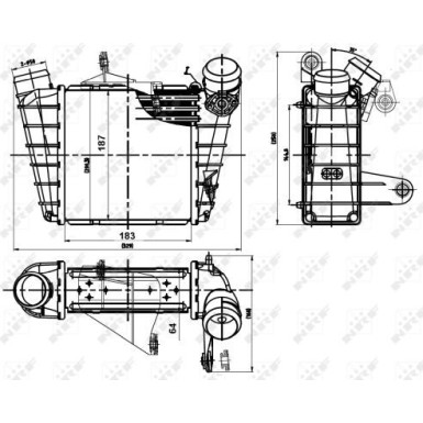 30842 Ladeluftkühler 30842 Ladeluftkühler