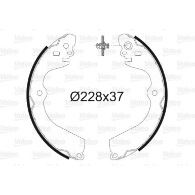 Valeo | Bremsbackensatz | 564195 Valeo | Bremsbackensatz | 564195