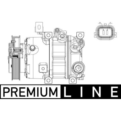 Mahle | Kompressor, Klimaanlage | ACP 638 000P