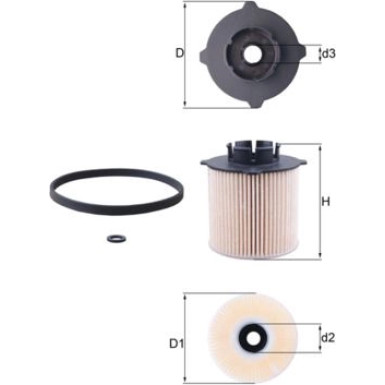 KX 265D Kraftstofffilter