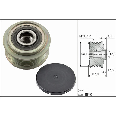 535 0035 10 Generatorfreilauf