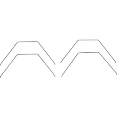 TRW | Bremsbelagsatz, Scheibenbremse | GDB3501