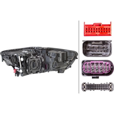 Hella 2 x HELLA Hauptscheinwerfer 1EX 012 976-111