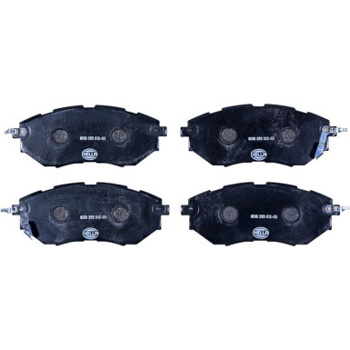 8DB 355 012-031 Bremsbelagsatz, Scheibenbremse