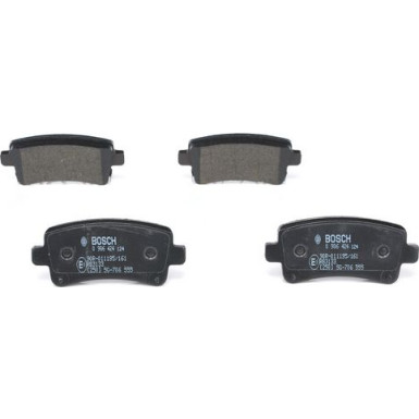 0 986 424 124 Bremsbelagsatz, Scheibenbremse