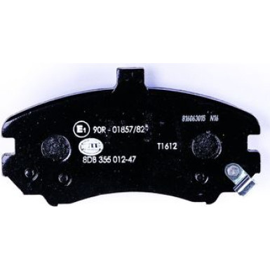 Hella Pagid | Bremsbelagsatz, Scheibenbremse | 8DB 355 012-471