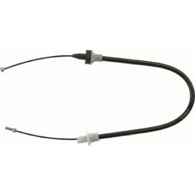 3074 600 107 Seilzug, Kupplungsbetätigung