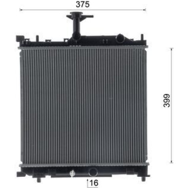Mahle | Kühler, Motorkühlung | CR 2685 000S