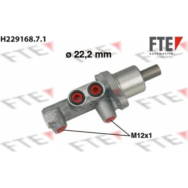 FTE | Hauptbremszylinder | 9220208