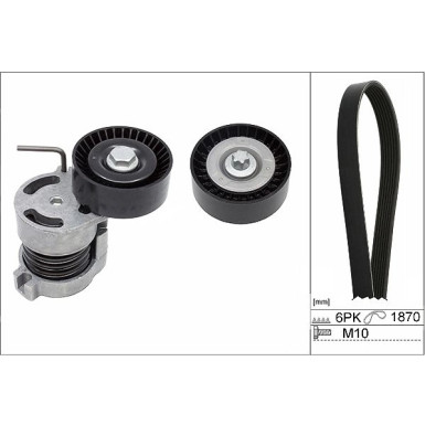 529 0044 10 Keilrippenriemensatz