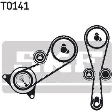 SKF | Zahnriemensatz | VKMA 07302
