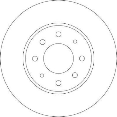 TRW | Bremsscheibe | DF4345