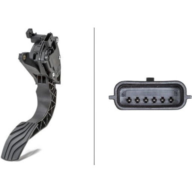 6PV 009 978-811 Sensor, Fahrpedalstellung