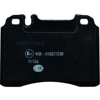 Hella | Bremsbelagsatz, Scheibenbremse | 8DB 355 008-181