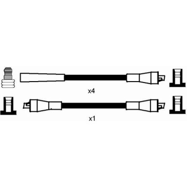 7104 Zündleitungssatz