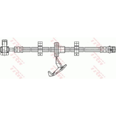 TRW | Bremsschlauch | PHD965
