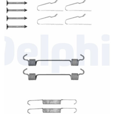 LY1306 Zubehörsatz, Bremsbacken