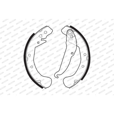 Ferodo Bremsbackensatz PREMIER FSB545