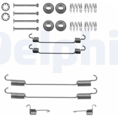 LY1215 Zubehörsatz, Bremsbacken