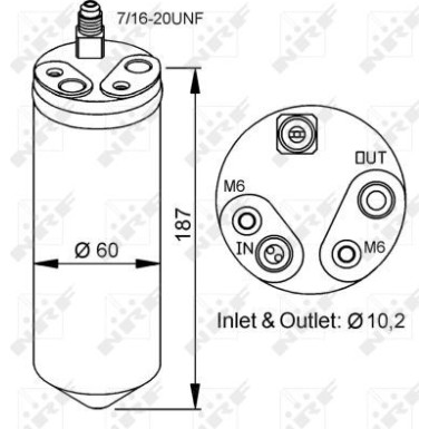 NRF Trockner, Klimaanlage EASY FIT 33152