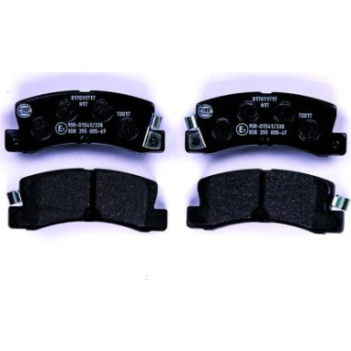 8DB 355 005-691 Bremsbelagsatz, Scheibenbremse