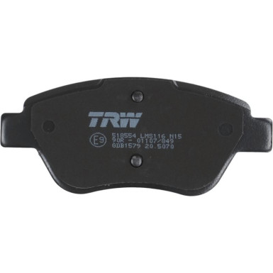 TRW Bremsbelagsatz, Scheibenbremse COTEC GDB1579