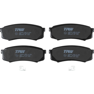 TRW | Bremsbelagsatz, Scheibenbremse | GDB3464