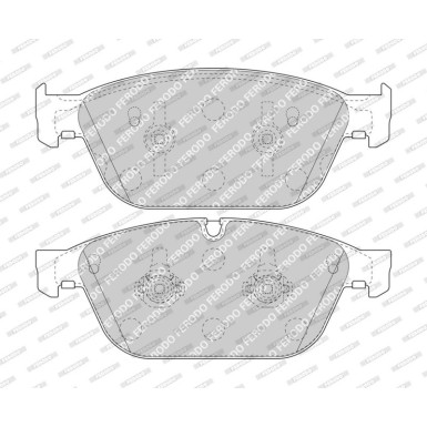 Ferodo Bremsbelagsatz, Scheibenbremse FUSE+ Technology FDB4969