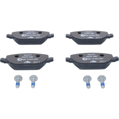 Bremsensatz, Scheibenbremse