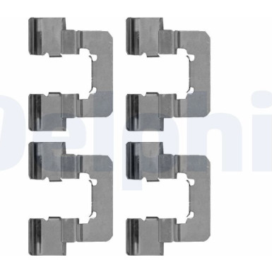 LX0534 Zubehörsatz, Scheibenbremsbelag LX0534 Zubehörsatz, Scheibenbremsbelag
