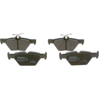 0 986 494 836 Bremsbelagsatz, Scheibenbremse