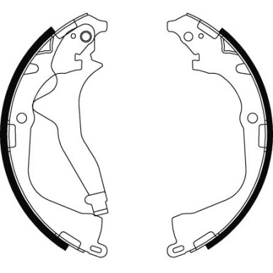 TRW | Bremsbackensatz | GS8800