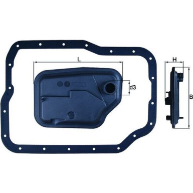 HX 149D Hydraulikfilter, Automatikgetriebe HX 149D Hydraulikfilter, Automatikgetriebe