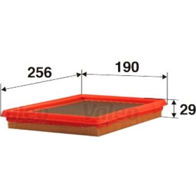 Valeo | Luftfilter | 585329 Valeo | Luftfilter | 585329