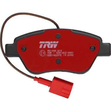 TRW Bremsbelagsatz, Scheibenbremse DTEC COTEC GDB1482DTE