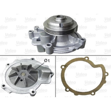 Valeo | Wasserpumpe | 506596