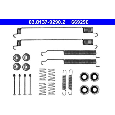 03.0137-9290.2 Zubehörsatz, Bremsbacken