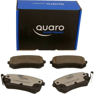 QP6655C Bremsbelagsatz, Scheibenbremse QUARO SILVER CERAMIC