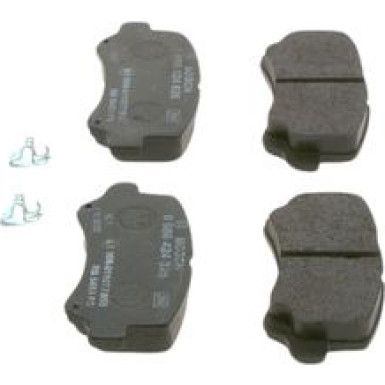 BOSCH | Bremsbelagsatz, Scheibenbremse | 0 986 424 626