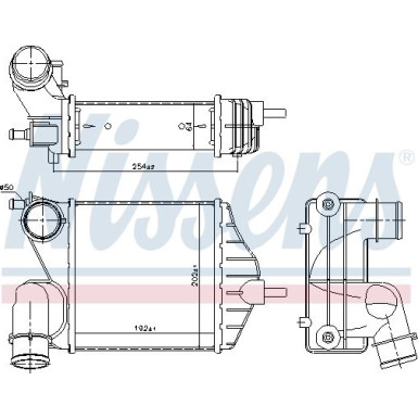 96653 Ladeluftkühler