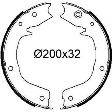 Valeo | Bremsbackensatz | 564256 Valeo | Bremsbackensatz | 564256