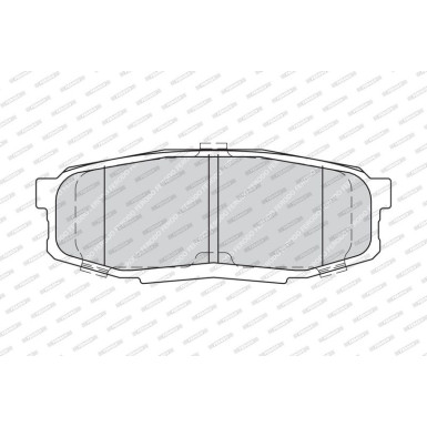 Ferodo | Bremsbelagsatz, Scheibenbremse | FDB4230
