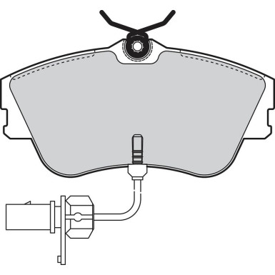 301814 Bremsbelagsatz, Scheibenbremse ESSENTIAL