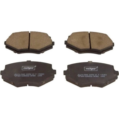 19-2949 Bremsbelagsatz, Scheibenbremse